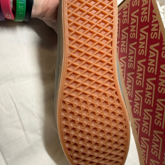 Vans crape demitasse Low-Top Suede Sneaker in Dark Brown Mens 9.5 women 11 - Picture 7 of 10